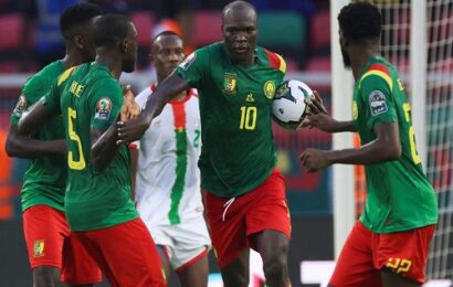 Afcon: Cameroon Beat Burkina Faso 2-1