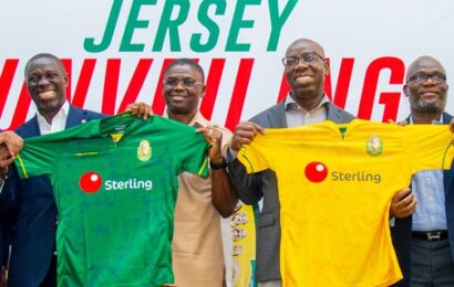 Sterling Bank Sponsors Bendel Insurance FC Team Jerseys with N50m