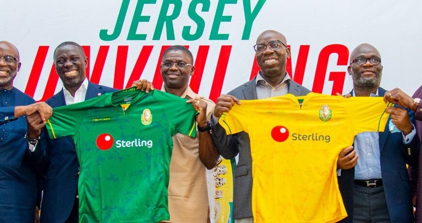 Sterling Bank Sponsors Bendel Insurance FC Team Jerseys with N50m