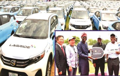 Lagos Rolls Out 1,000 GAC Cars For Taxis