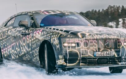 All-Electric Rolls-Royce Spectre Concludes Winter Testing