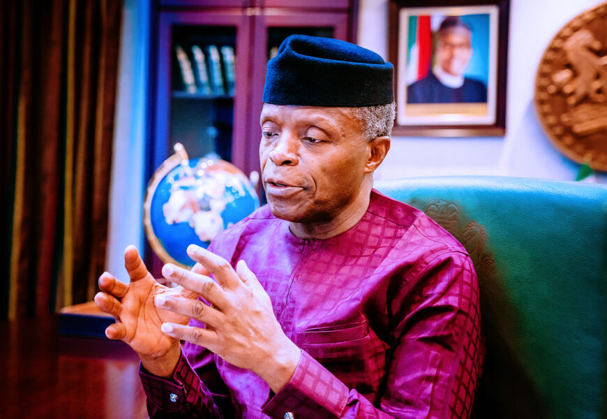 Osinbajo: It Will Be Great Injustice If I Don’t Contest