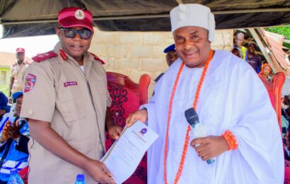 Alapomu Of Apomu Commissions FRSC Outpost Command