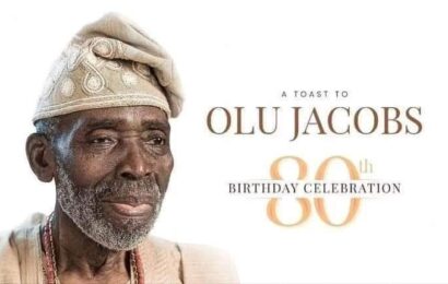 Buhari Celebrates Olu Jacob At 80