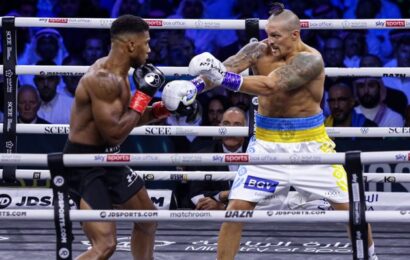 Joshua Loses To Usyk By Split Decision