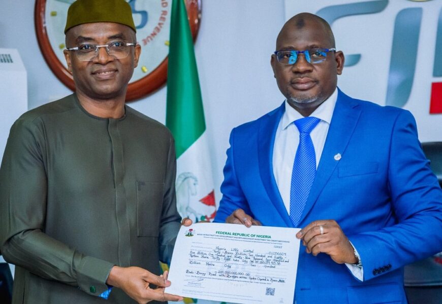 NLNG Receives Road Infrastructure Tax Credit Certificate For Bonny – Bodo Road From FIRS