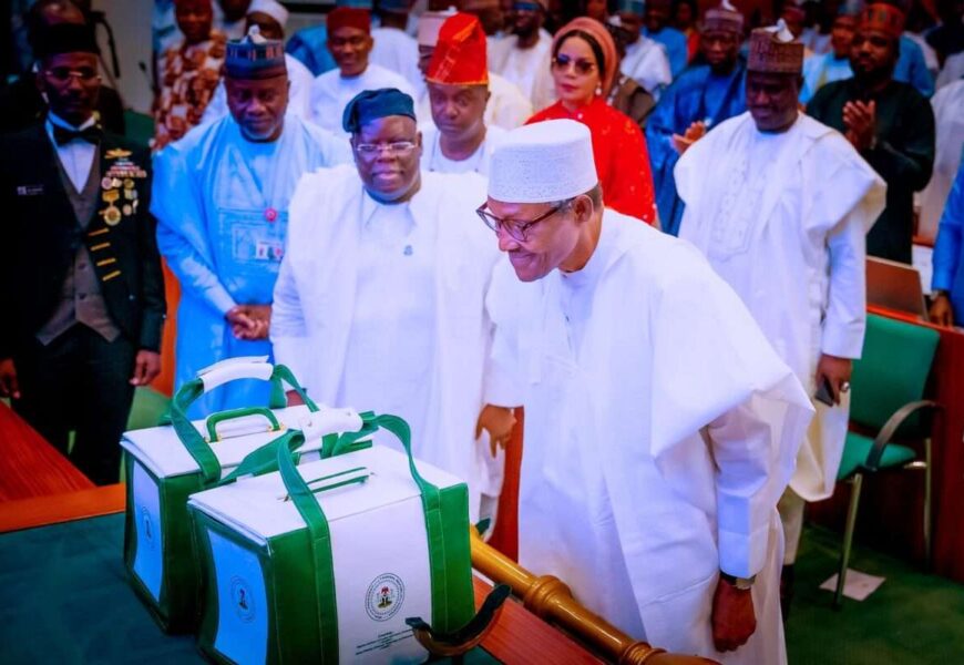 2023:Buhari Presents N20.5trn Budget To Joint Session Of NASS