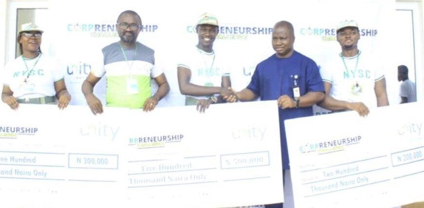 <strong>Corpreneurship Challenge: Unity Bank Splashes N10m Grant On 30 Corps Members</strong><strong>  </strong>