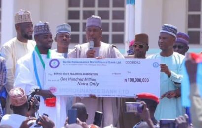 Borno Empowers 5,340 Tailors With N100m