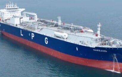Shipping Firm Receives World’s Largest Liquefied Gas Carrier