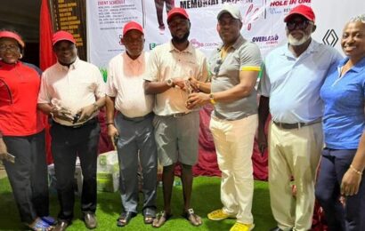 Coscharis Renault Delights Golfers At Uche Okpuno 1st Memorial Pro-Am Tournament