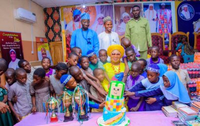 Children’s Day: Olori Janet Afolabi hosts 1000 Apomu Children