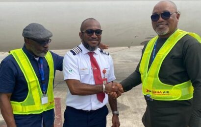 Dana Air decorates new Captains, Reiterates Safety Standards 