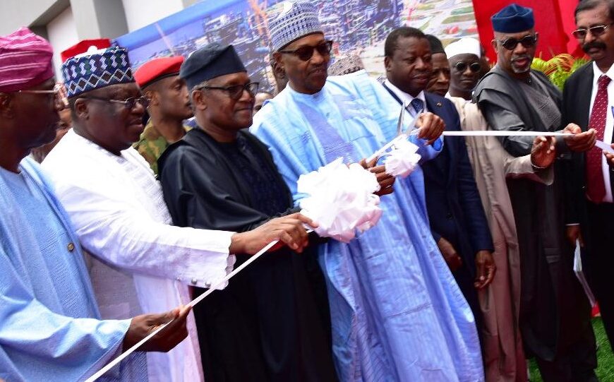 BUHARI: DANGOTE REFINERY, GAME CHANGER FOR NIGERIA’S ECONOMY