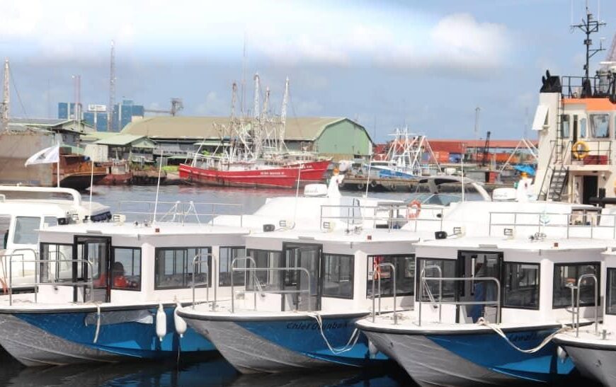 MINISTER COMMISSIONS NIMASA BOATS, SEARCH AND RESCUE BASE CLINIC, OTHERS