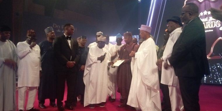 Obasanjo Praises I-G Baba At Awards Night