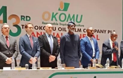 Okomu Oil Shareholders Okay N21 Final Dividend For 2022