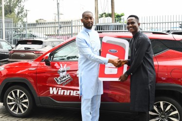 The Voice Nigeria Season4 Winner Gets Brand New JAC SUV 