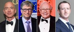 America’s 10 Richest People Worth More Than 106 Poorest Countries