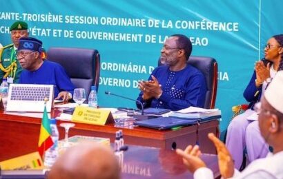 ECOWAS To Assemble ‘Standby Force’ Over Political Crisis In Niger