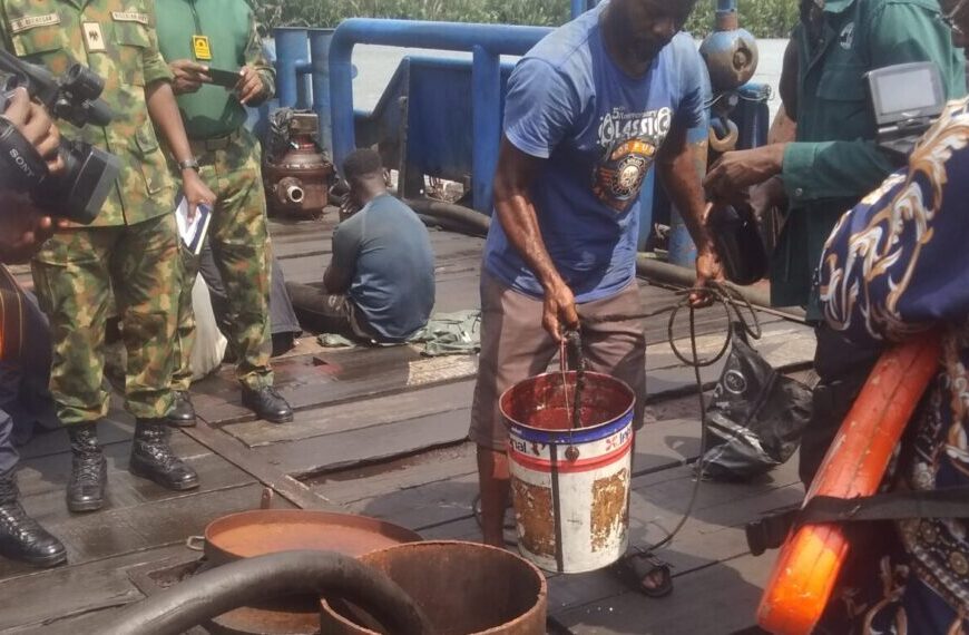 JTF Arrest Vessel, 10 Crew Members