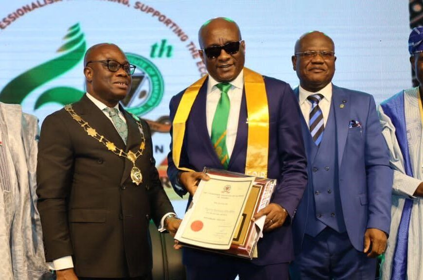 Allen Onyema Becomes Fellow, CIBN