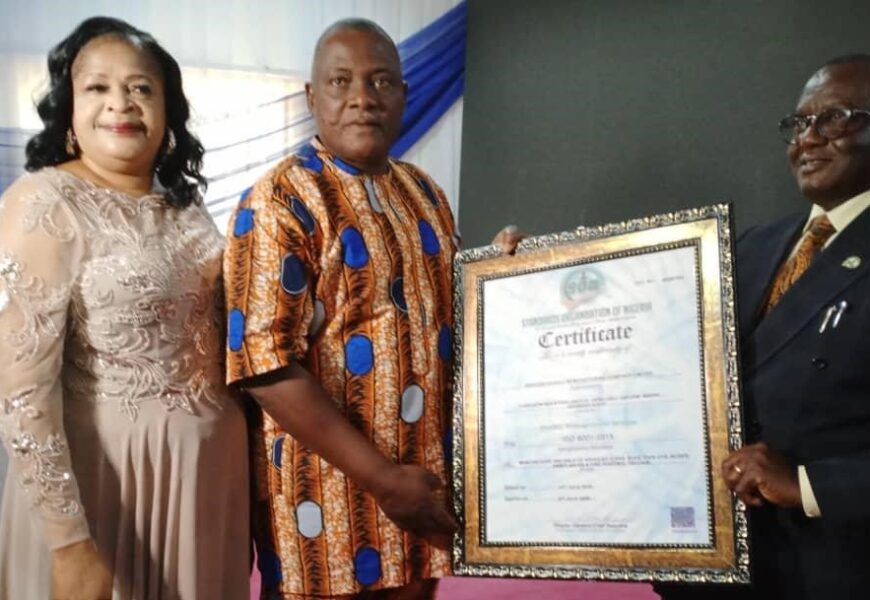 Innoson Attains 60,000 Annual Vehicle Production Capacity, Bags SON’s ISO 9001:2015