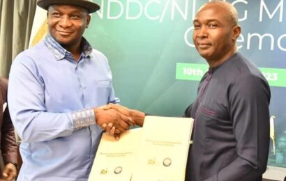 NDDC, NLNG Sign Pact On Development In Niger Delta