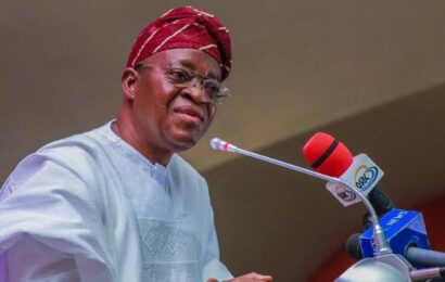 Oyetola Raises Committee To Review E- Call Up