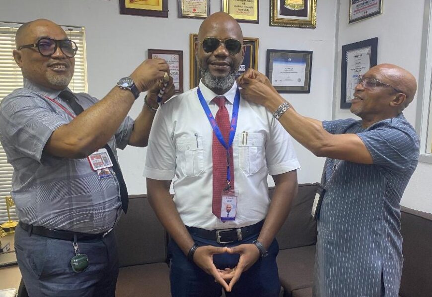 Dana Air Decorates New Captain, Bags NECA’s Employers Excellence Award 