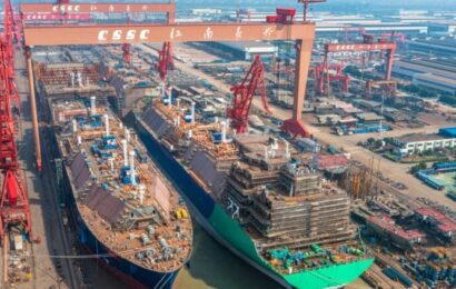 China Maintains Lead In Global Shipbuilding