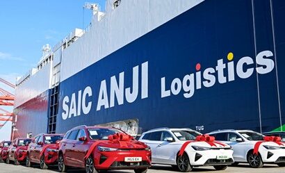 World’s Largest Car Carrier Debuts