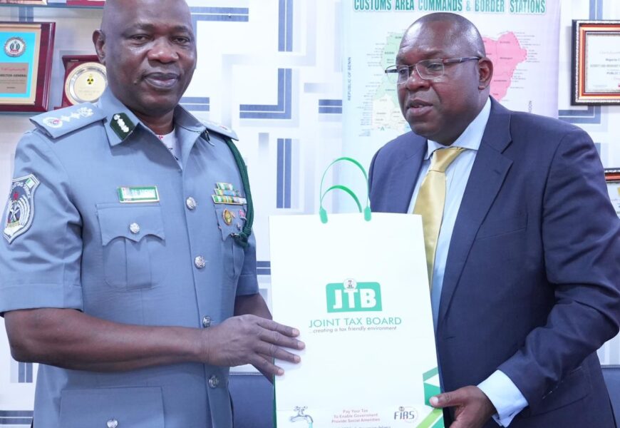 Joint Tax Board Seeks Partnership With Nigeria Customs