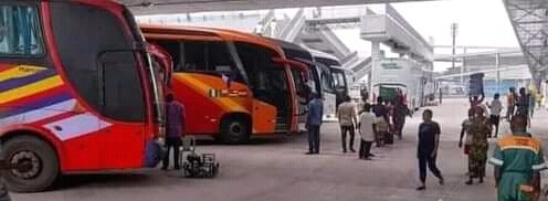 Passengers, Luxury Bus Transporters Fault 333 % Hike In Service Charge On Travellers At Oshodi Terminal 