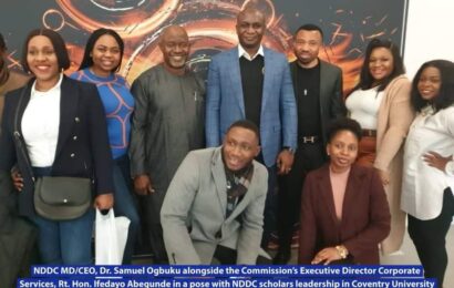 NDDC Visits Foreign Scholarship Students In UK