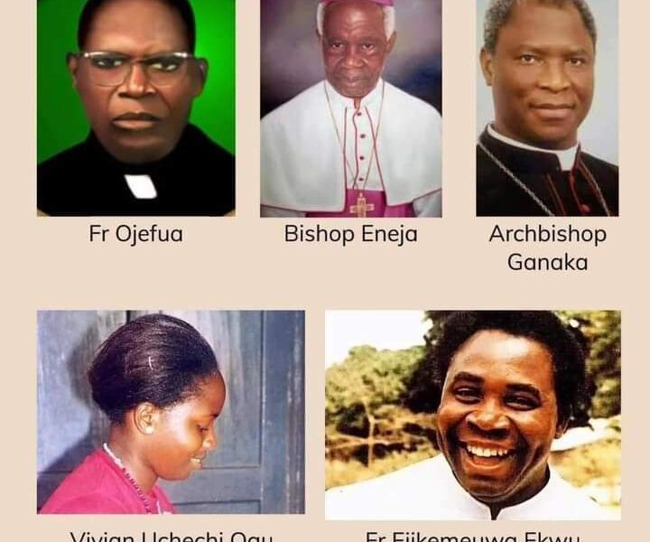 FIVE SERVANTS OF GOD IN NIGERIA