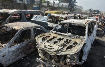 120 Vehicles Burnt As Tanker Explosion Causes Carnage In Rivers