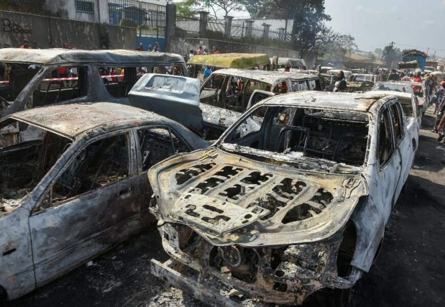 120 Vehicles Burnt As Tanker Explosion Causes Carnage In Rivers