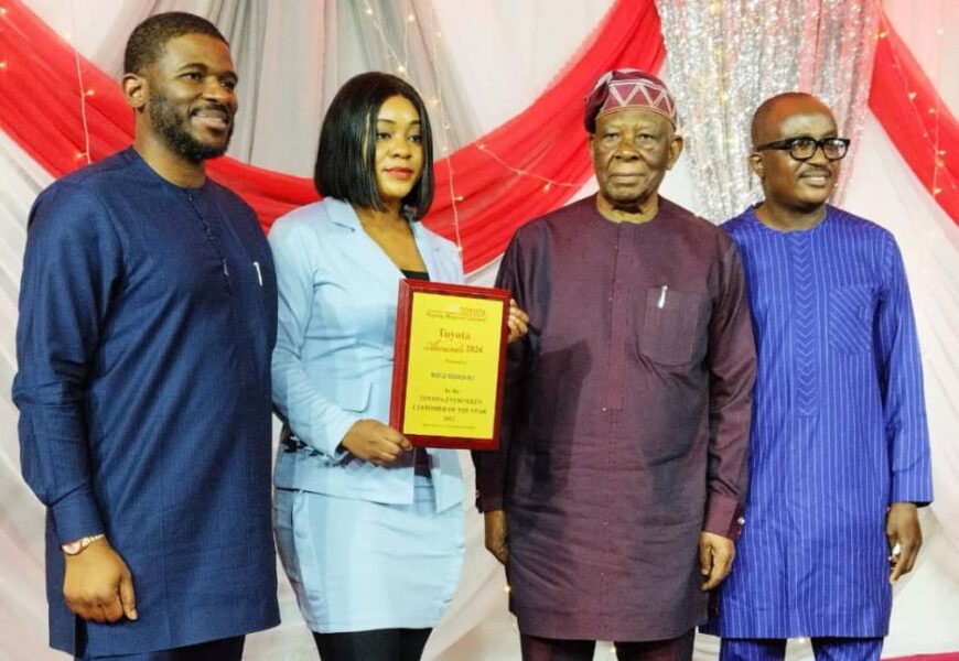 Toyota Nigeria Rewards Nestle, Zenith, Roxcon