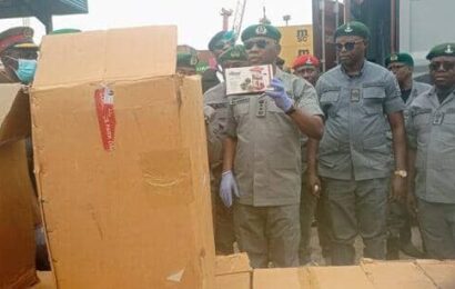 Customs Impounds N4.1b Hard Drugs Imported From Canada, India At Tin-Can Island Port