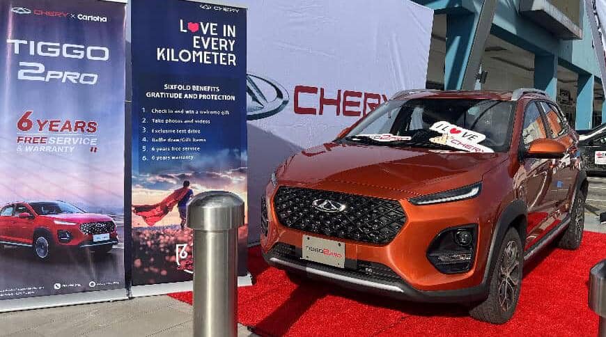 Carloha Nigeria Thrills Visitors With Display Of Chery Vehicles At Circle Mall