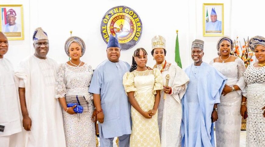 At Erelu’s Installation, Adeleke Harps On Agric Processing, Unity Among Obas