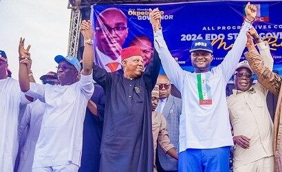 Edo 2024: Shettima, APC Govs, Others Canvass Votes For Okpebholo