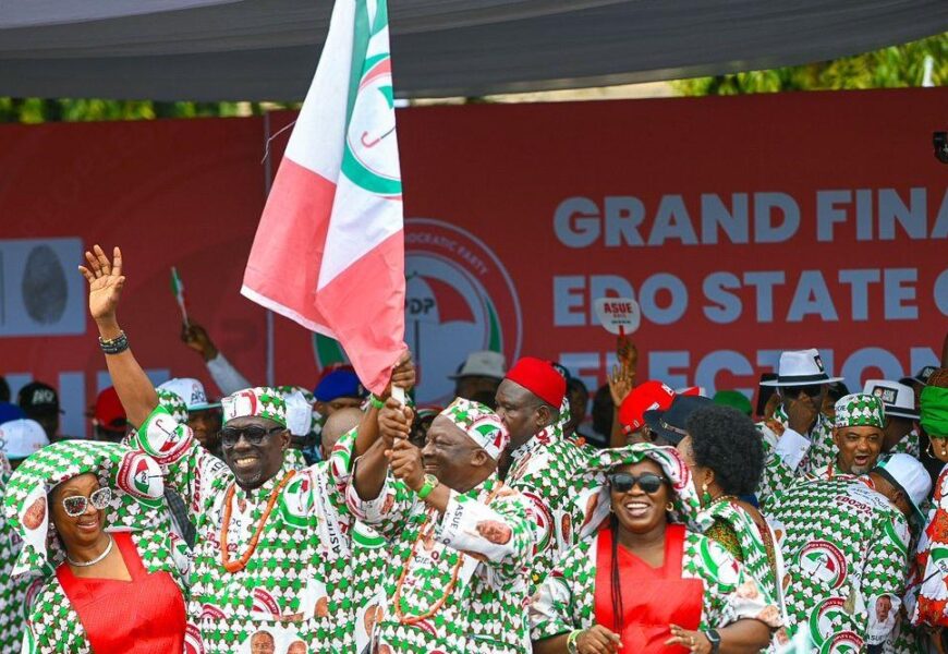 Edo 2024: Atiku, PDP Govs, Damagun, Others Rally Support For Ighodalo