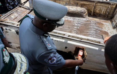 Nigeria Customs Auction Smuggled Fuel