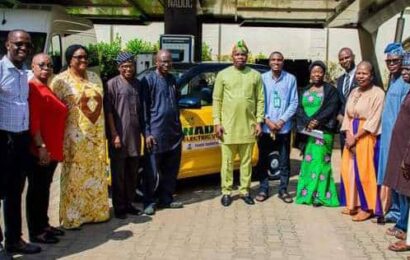 NADDC Presents Electric Vehicle To Winner Of CNG Hybrid Design Competition