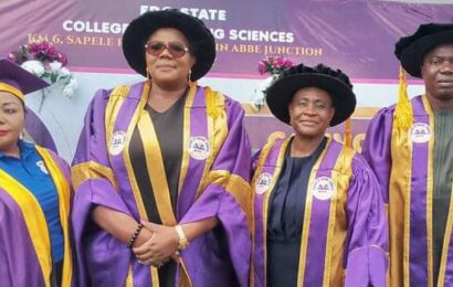 Edo College Of Nursing Graduates 81 Nurses