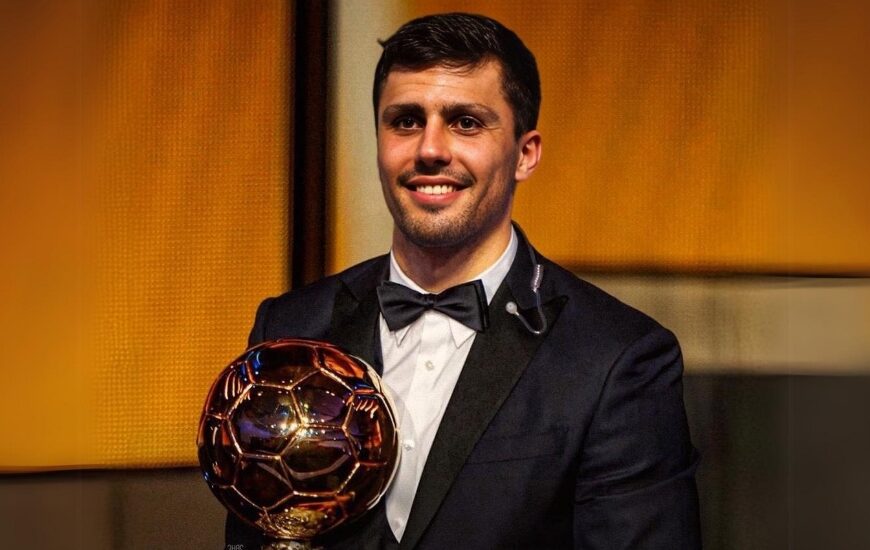 Rodri Beats Vinicius, Bellingham To Win 2024 Ballon d’Or