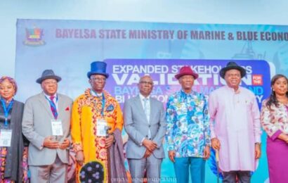 Bayelsa To Unveil Marine Safety Task Force, Stakeholders Hail Blue Economy Draft Policy