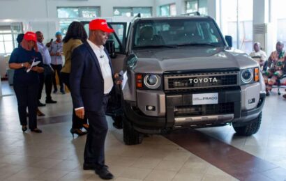 Toyota By CFAO At Port Harcourt Open Day, Displays Latest Land Cruiser Prado, Other Offerings